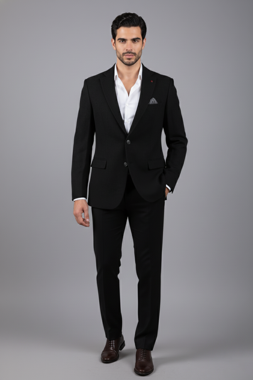 Shania wool blazer, 2 buttons