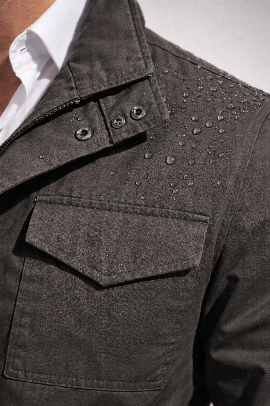 Sweater waterproof gabardine 4 Pocket