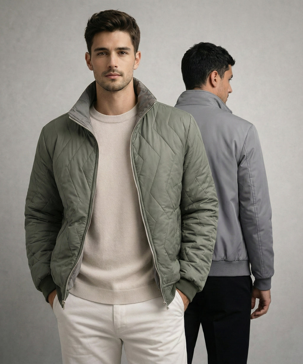 Double-faced sweater