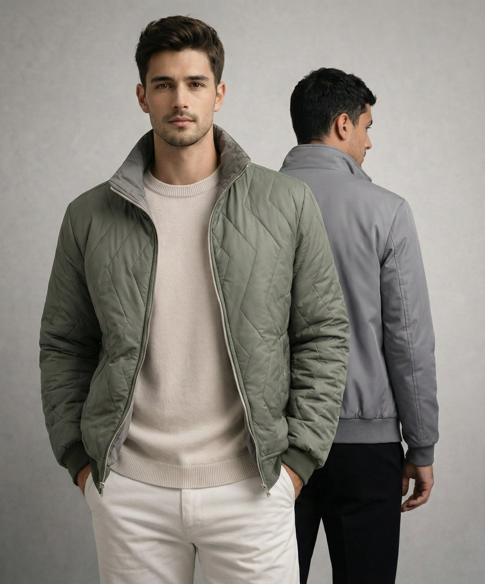 Double-faced sweater