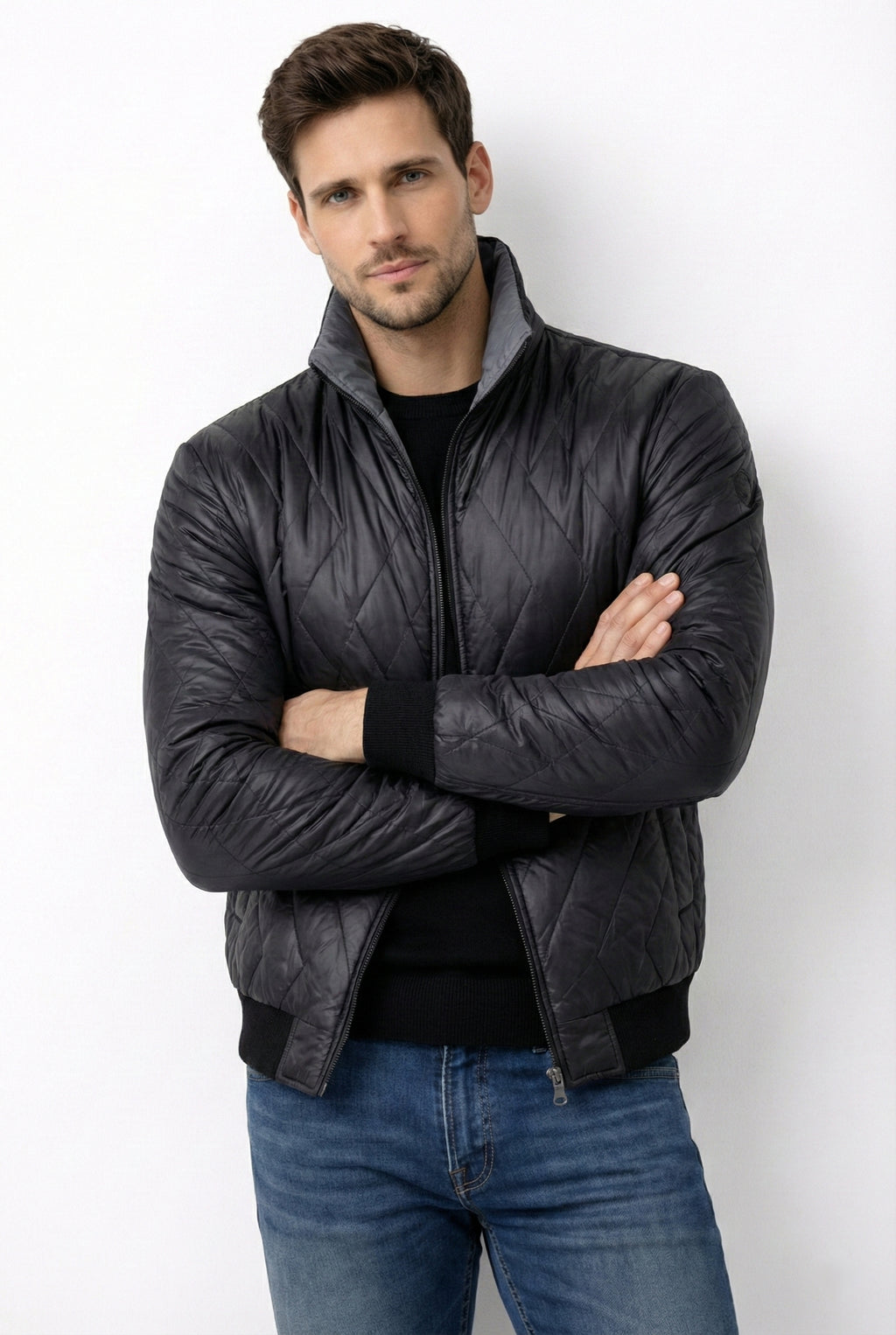 Double-faced sweater