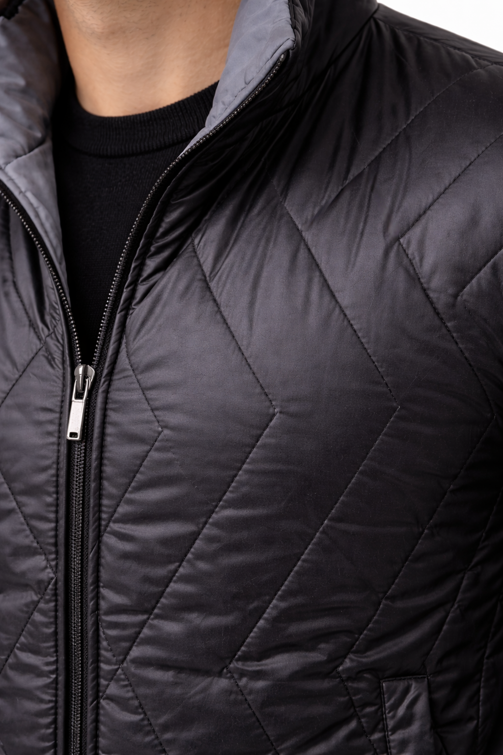 Double-faced sweater