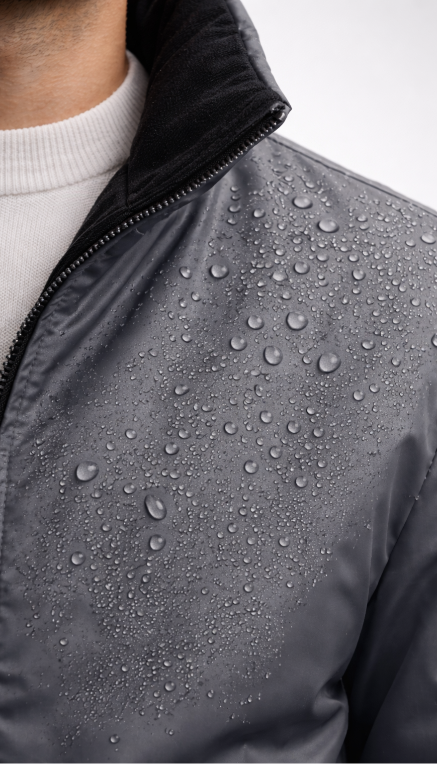 Double-faced sweater