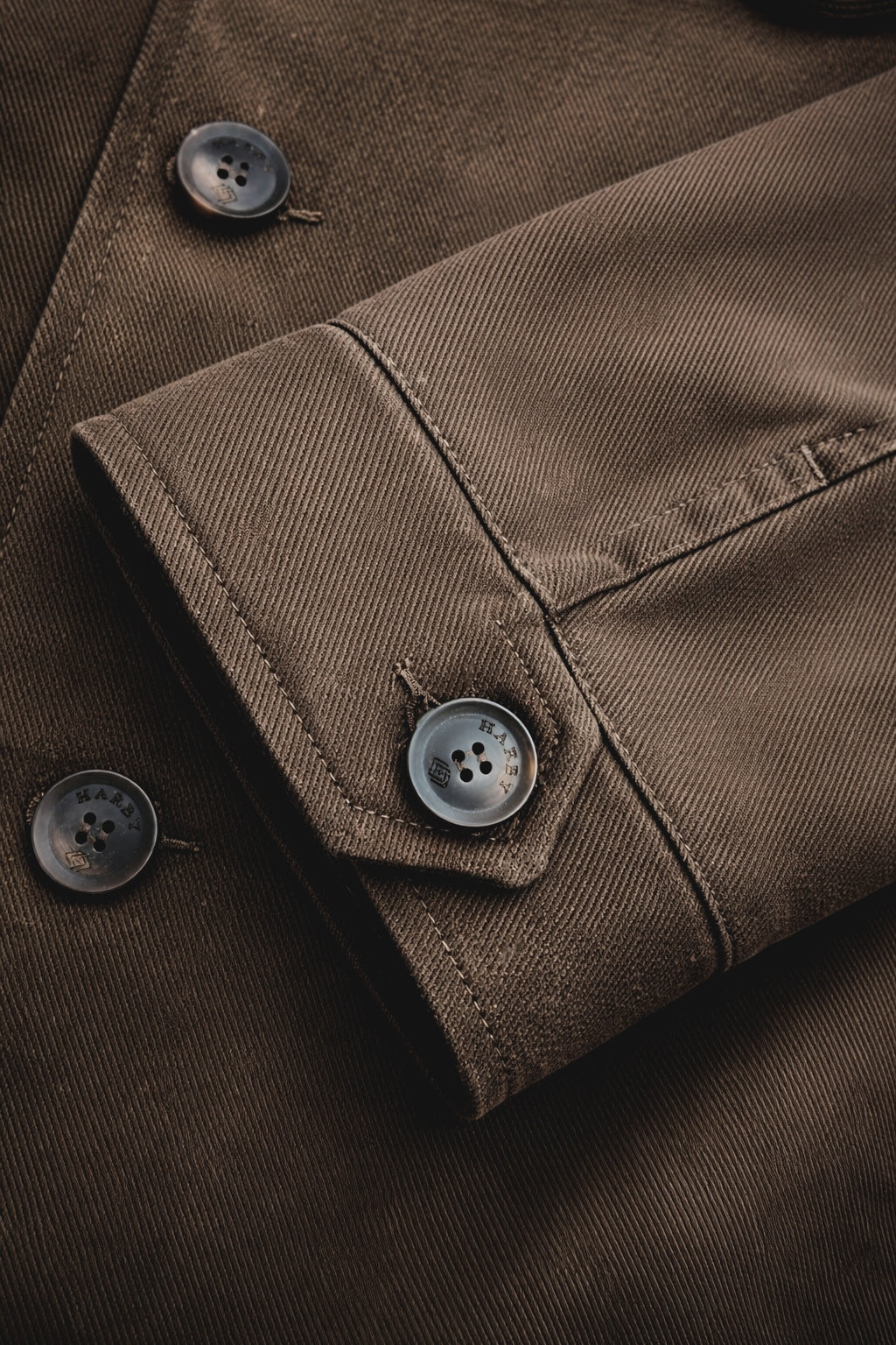 Quilted gabardine jacket