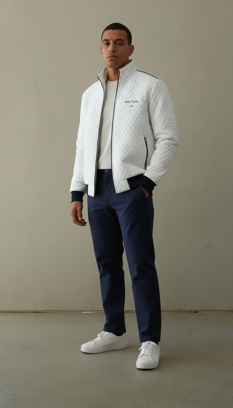 Capitone Printed Sweater