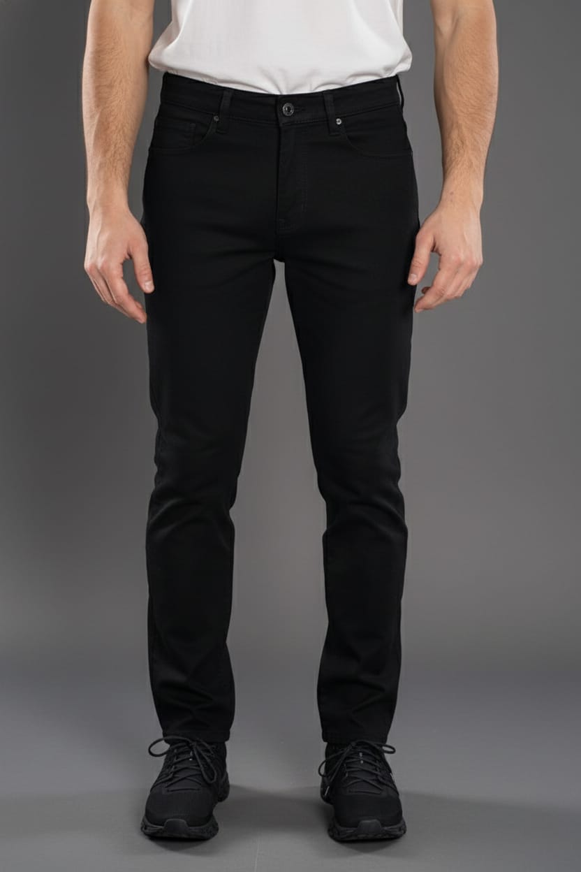 Gabardine 5-pocket Pants