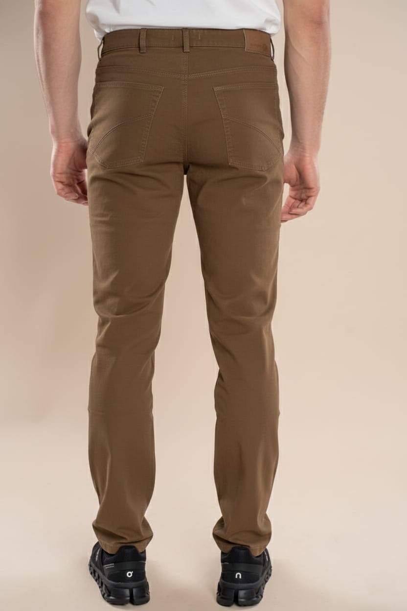 Gabardine 5-pocket Pants