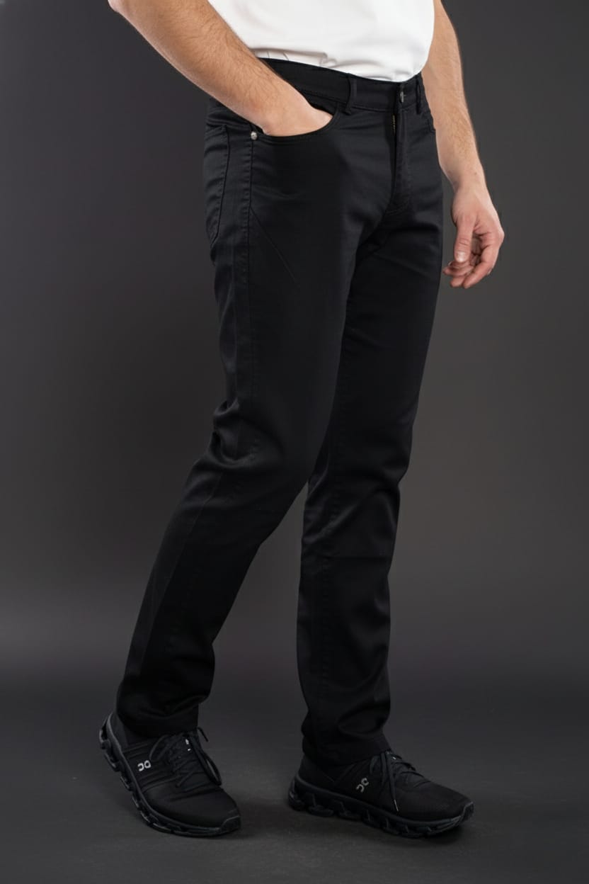 Gabardine 5-pocket Pants