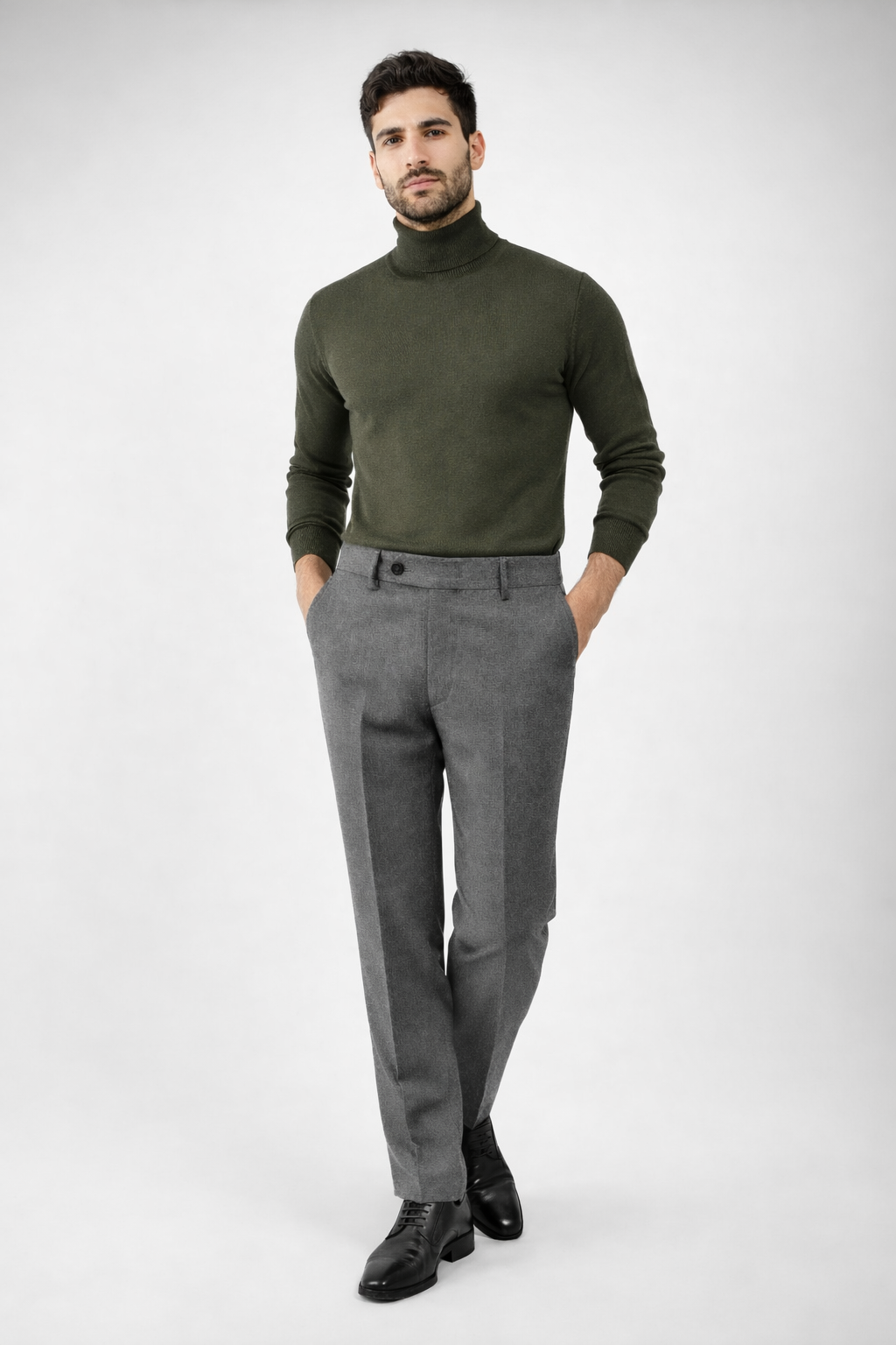 Classic wool pants
