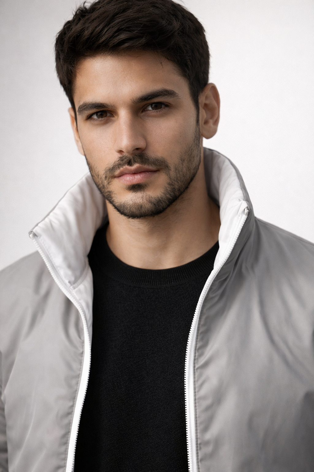 Double-faced sweater