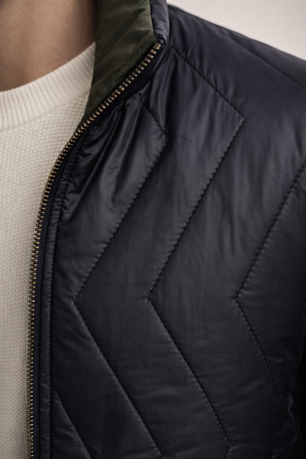 Double-faced sweater