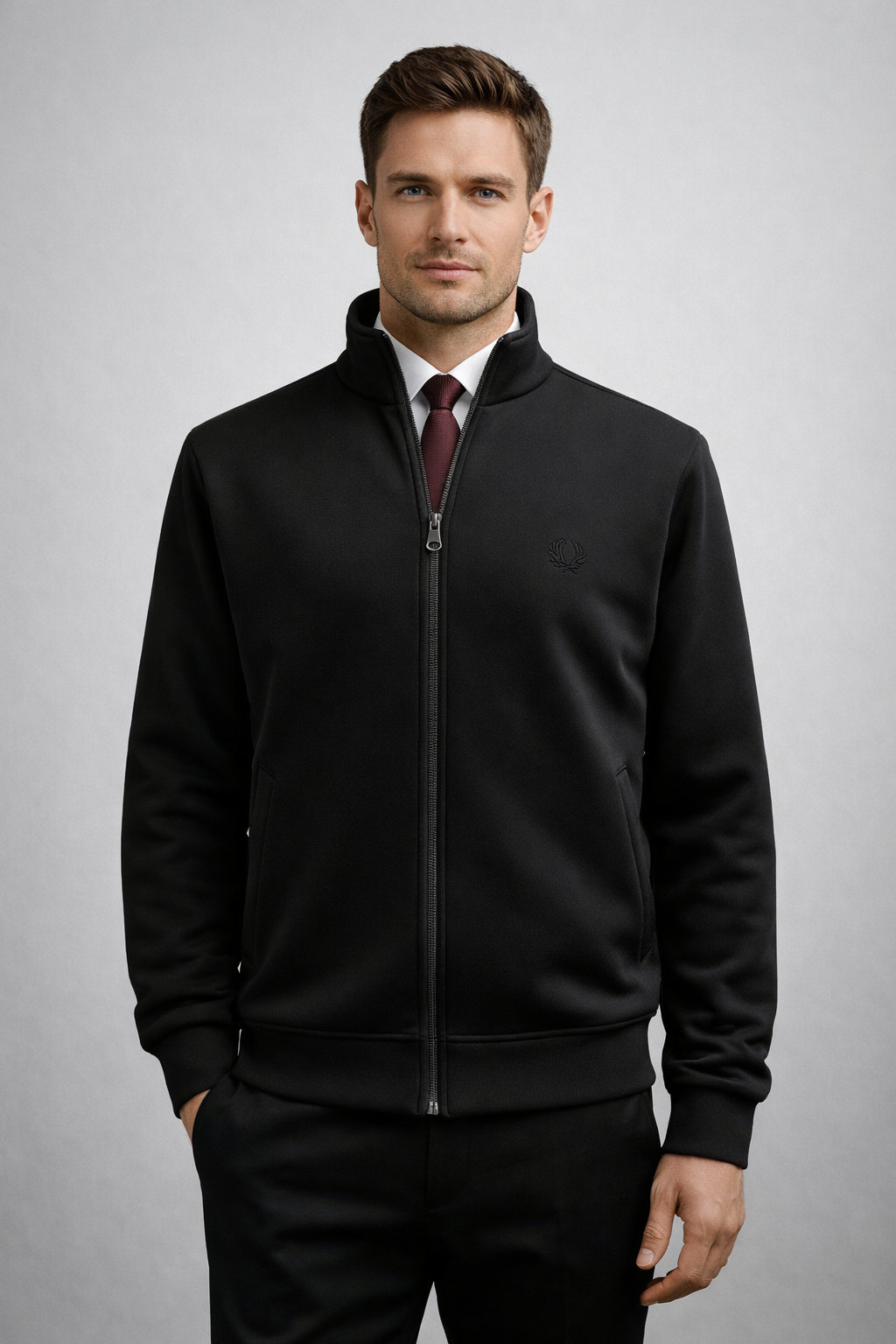 HIGH NECK SWEATSHIRT