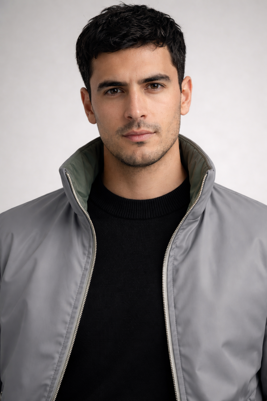 Double-faced sweater