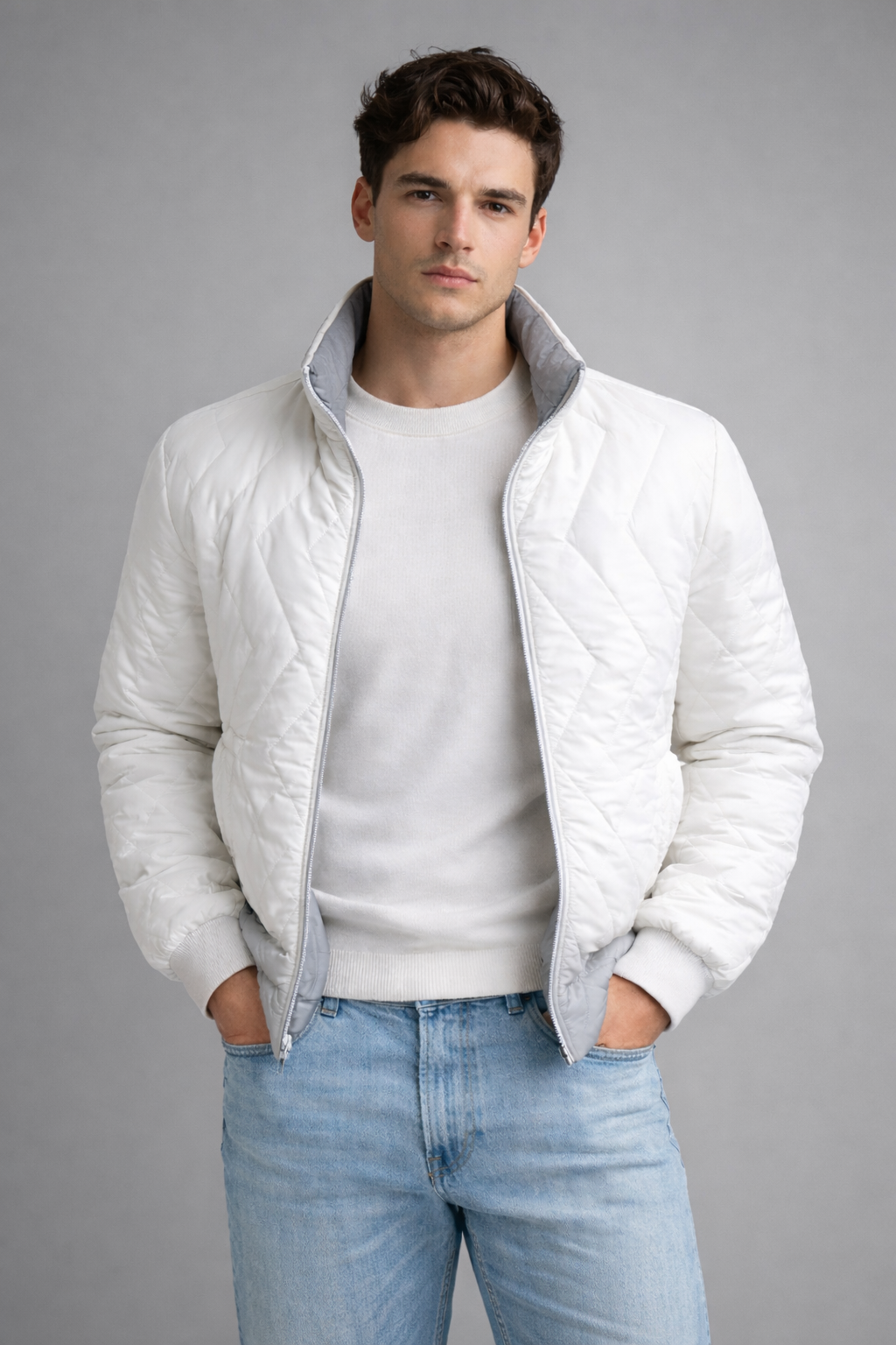 Double-faced sweater