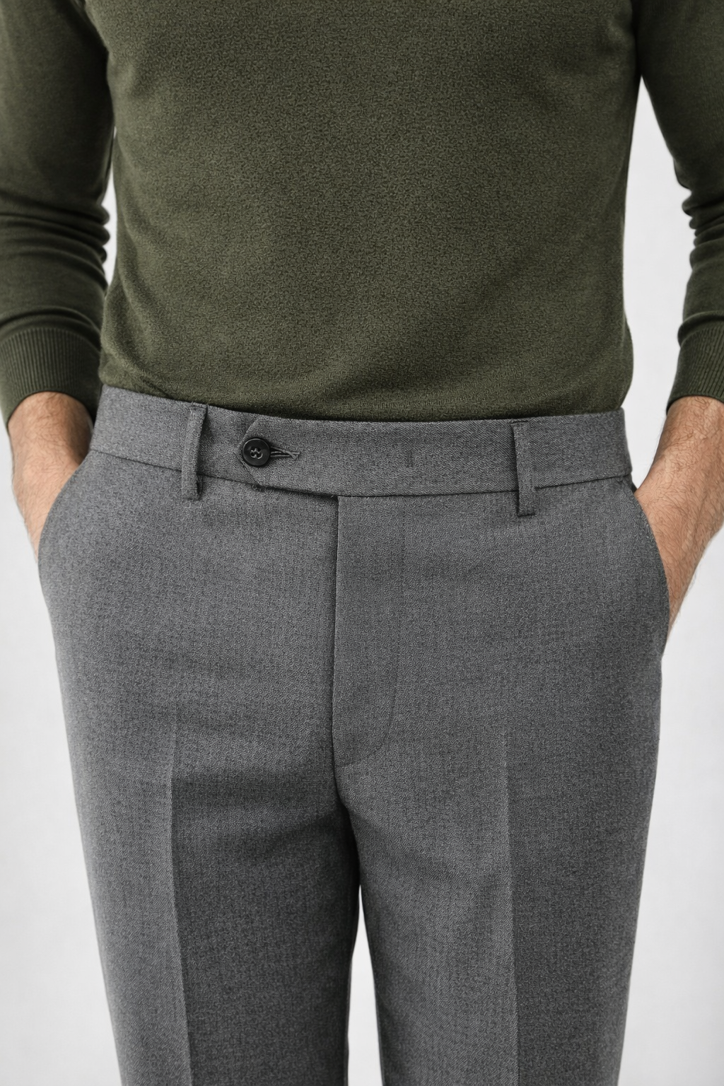 Classic wool pants