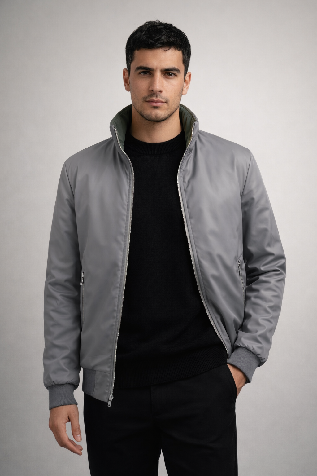 Double-faced sweater