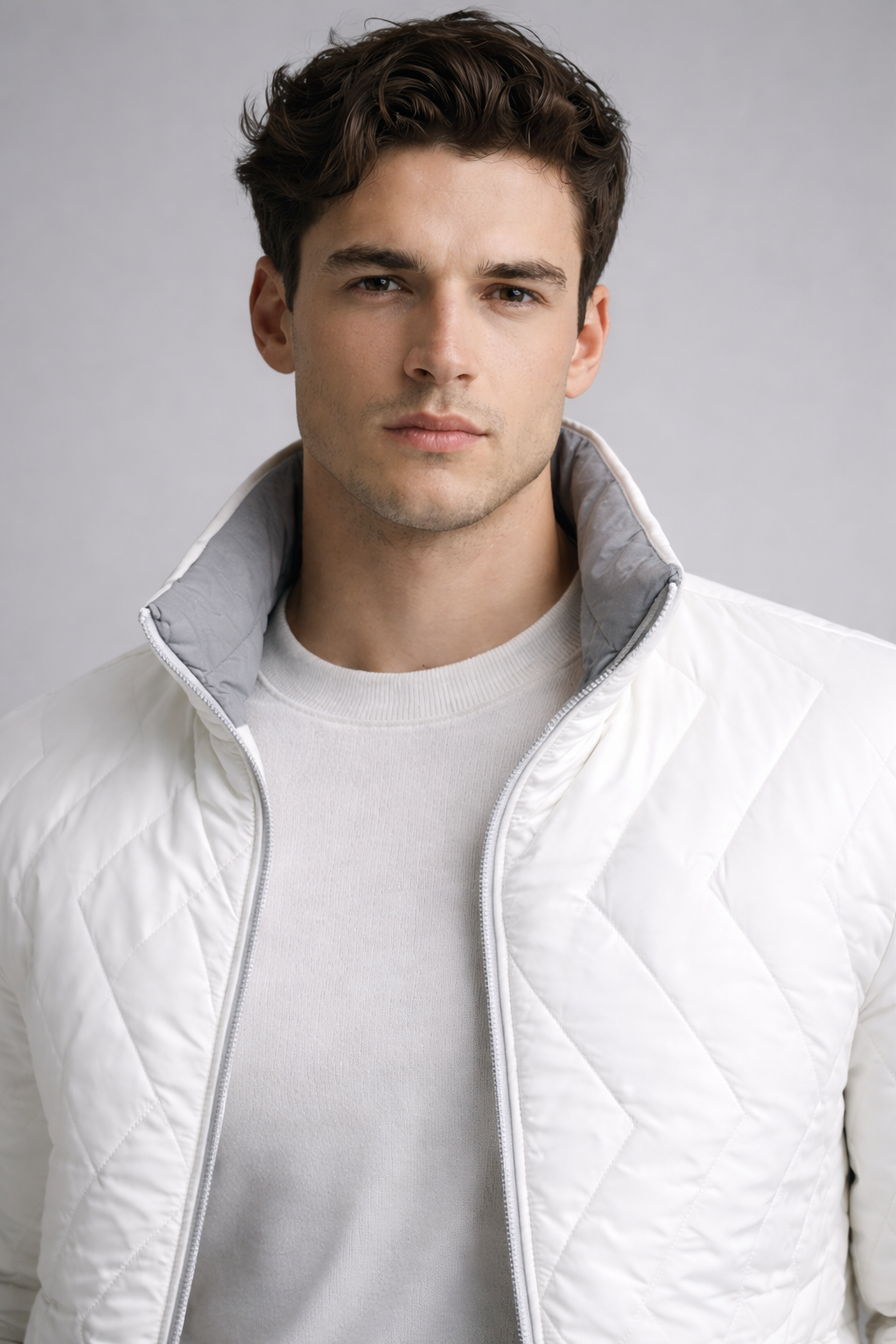 Double-faced sweater