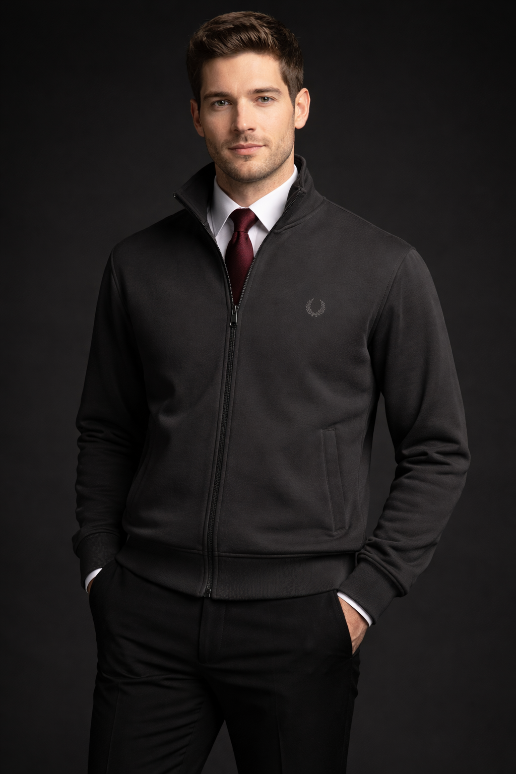 HIGH NECK SWEATSHIRT