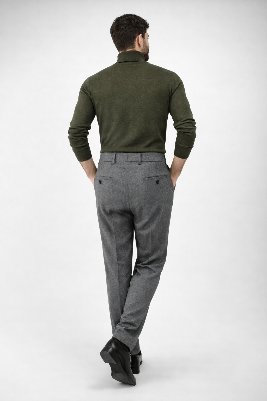 Classic wool pants